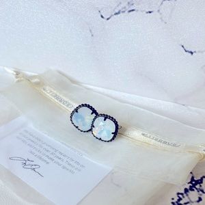 SORRELLI opal stone cushion studs